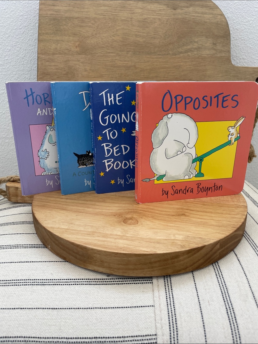 SALE! 50% Off Sandra Boynton Board Book Set of 4